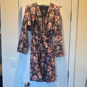 Club Monaco Floral Trench
